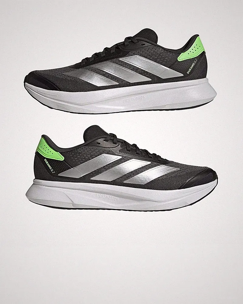 SportSchuhe LaufSchuhe Running Shoes HERREN Adidas Carbon Silber Grün
