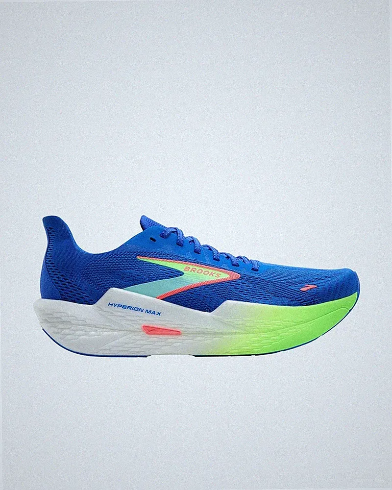 SportSchuhe LaufSchuhe Running Shoes HERREN Brooks Blue Royal Hyperion Max 2