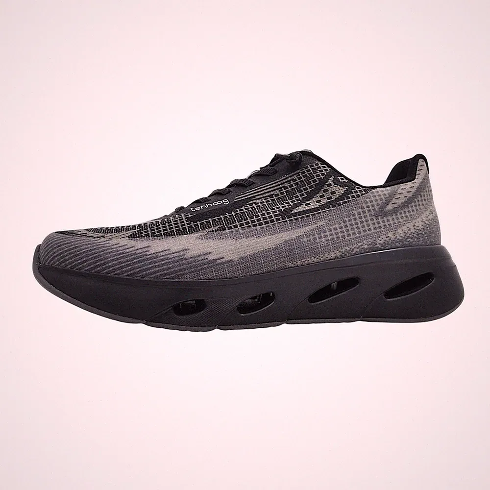Tenhaag Herrenschuhe Schnürschuhe Schwarz Freizeit