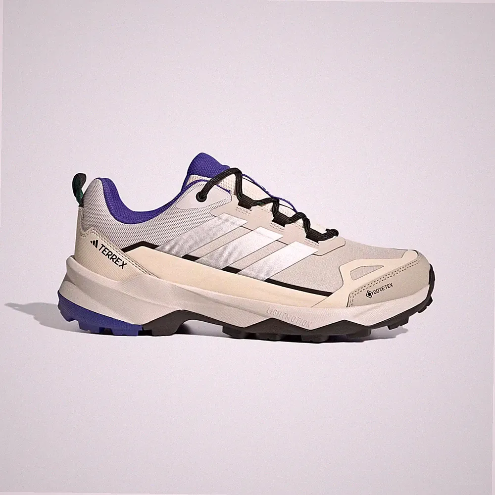 Terrex Skychaser AX5 GORE-TEX Wanderschuhe in Beige/Matt Silver/Wonder White