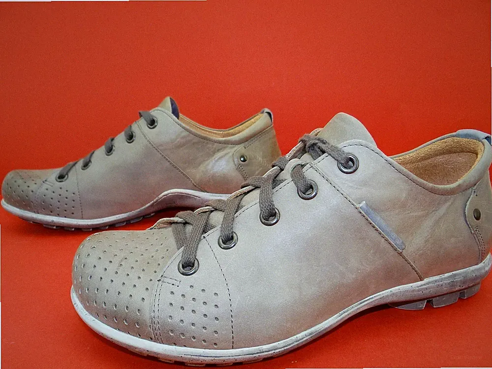 Think Kong Halbschuhe Schnürschuhe Laufschuhe Herren Schuhe Leder Gr.40 Elefant