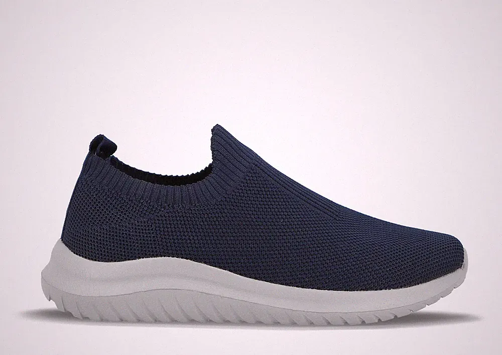 TIGLIO 9202 SCHWARZ BLAU HERREN SPORTSCHUHE WANDERSCHUHE MOKASSIN
