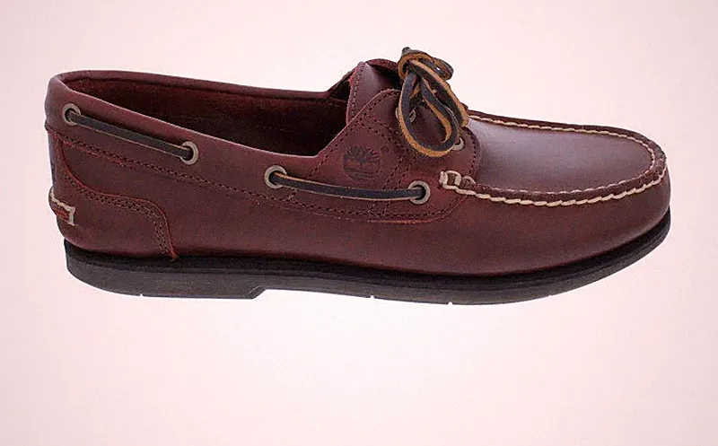 Timberland Bootsschuh Classic 2-Eye 25045, Braun, Glattleder braun