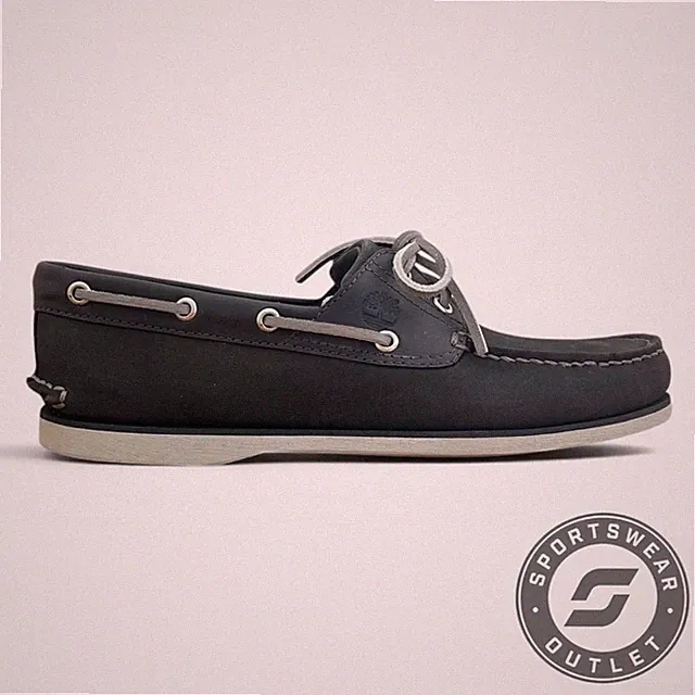 Timberland Classic 2 Eye Bootsschuhe - UK 7 - dunkelgrau/hellgrau (A5QWR)