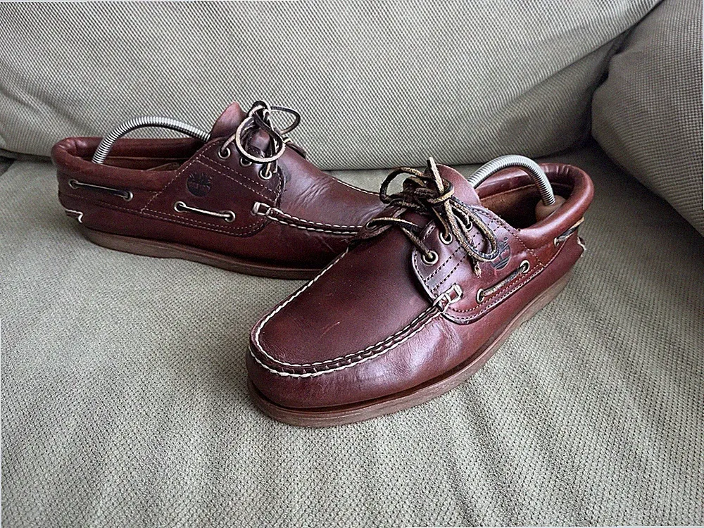 Timberland Classic Boat 3 Eye Bootsschuh, Braun, Größe 43