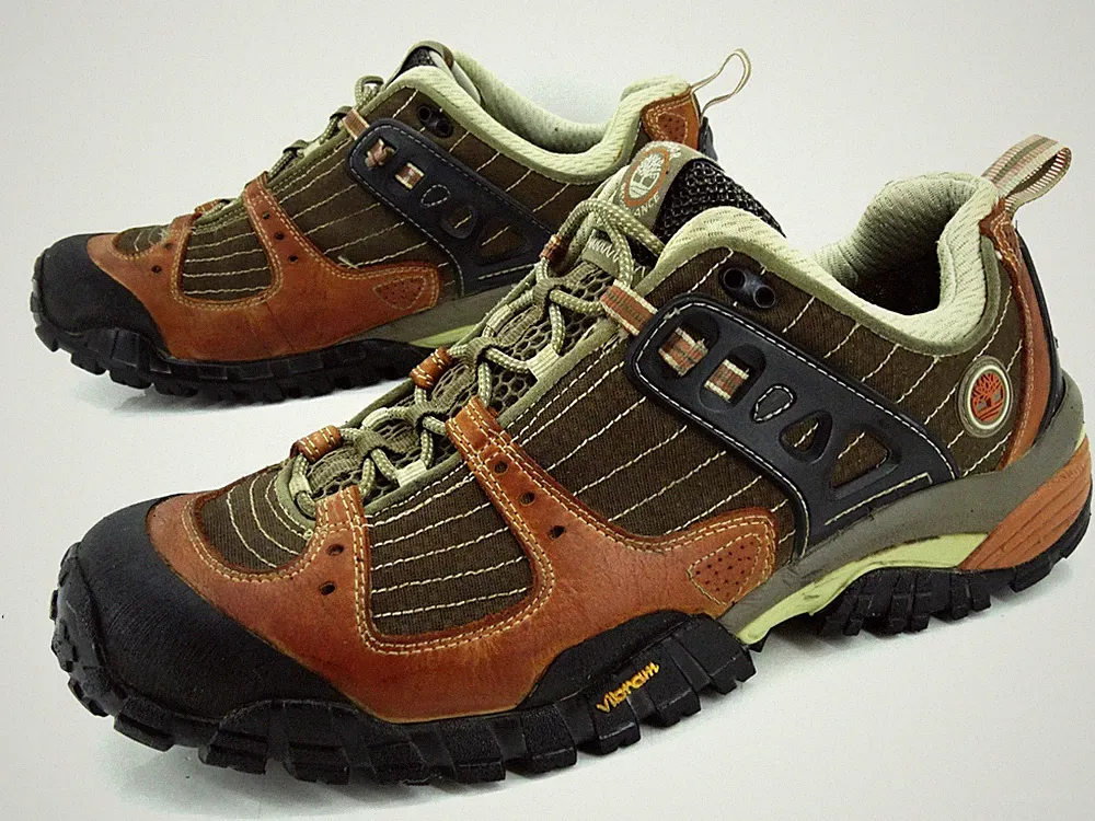 Timberland Schuhe Halbschuhe Schnürschuhe Laufschuhe Herren Gr 42 9,5M Braun