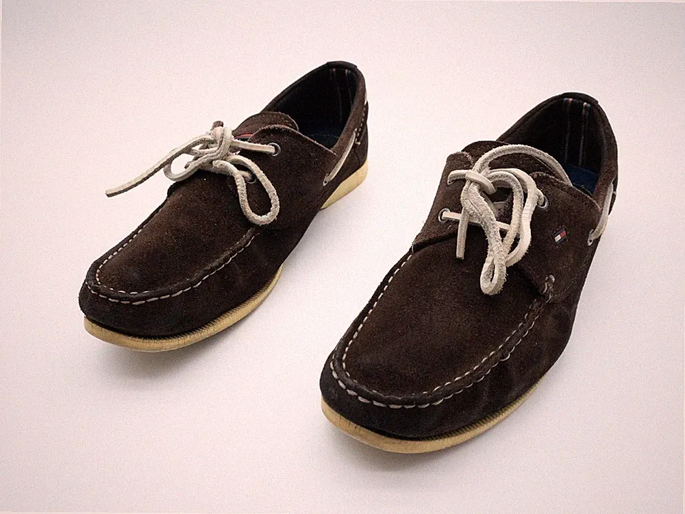 TOMMY HILFIGER Herren Bootsschuh Halbschuh Freizeitschuh Gr 43 EU Art 18046-50