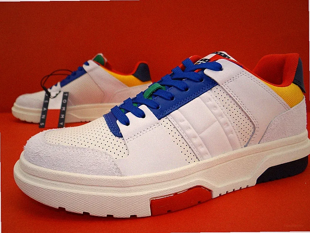 Tommy Jeans The Brooklyn Sneaker Turnschuhe Laufschuhe Damen Schuhe Gr.39 Multi