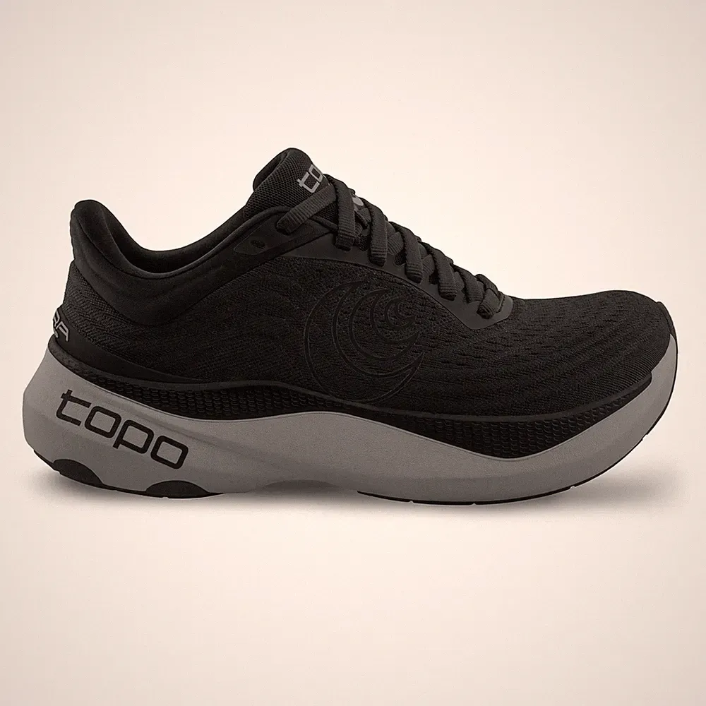TOPO ATHLETIC Aura Herren Laufschuhe Schwarz 44,5 NEU