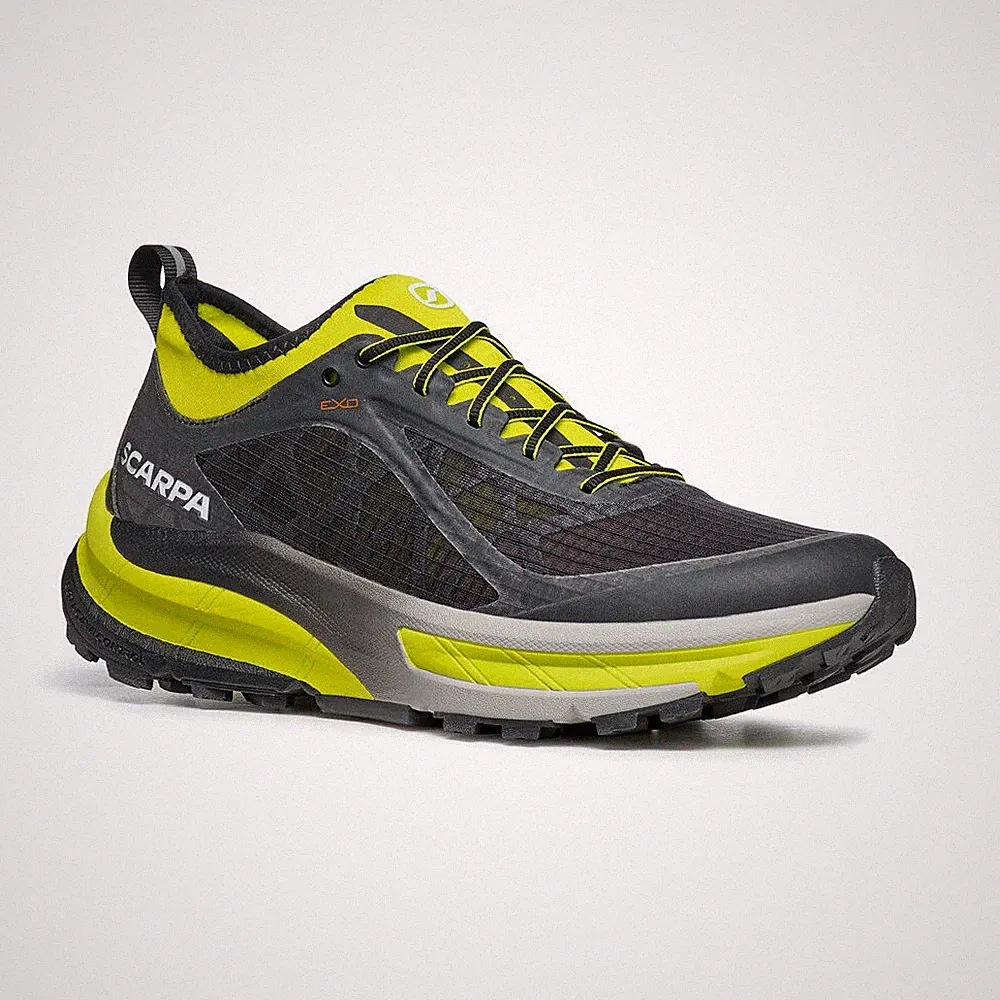 Trail Laufschuhe Herren SCARPA GOLDEN GATE ATR Schwarz-Lime