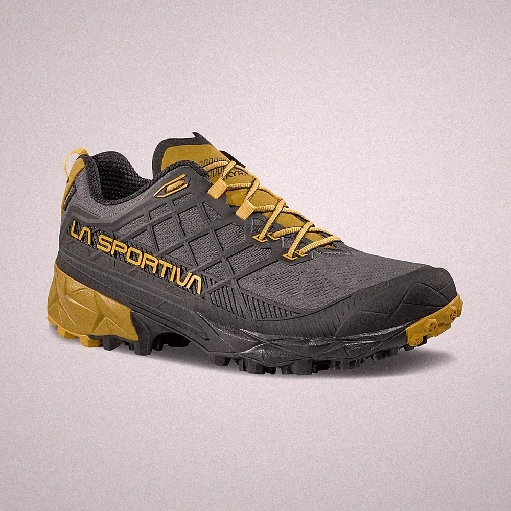 Trailrunningschuhe LA SPORTIVA AKYRA II Gtx Carbon / Bamboo