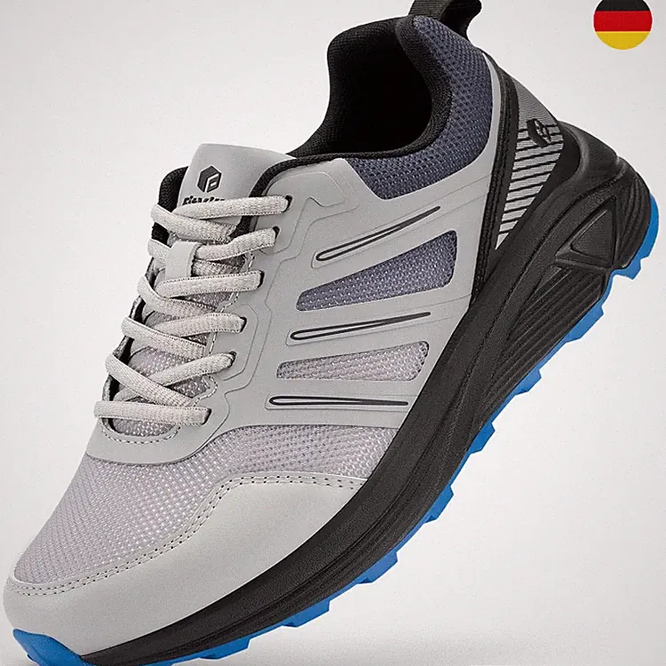 Traillaufschuhe Herren Breit Bequeme Sportschuhe Outdoor Laufschuhe