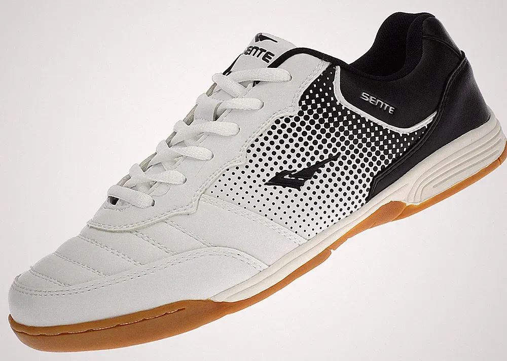 Turnschuhe Hallenschuhe Sportschuhe Indoor Sneaker 18949 Weiß Schwarz 36-46