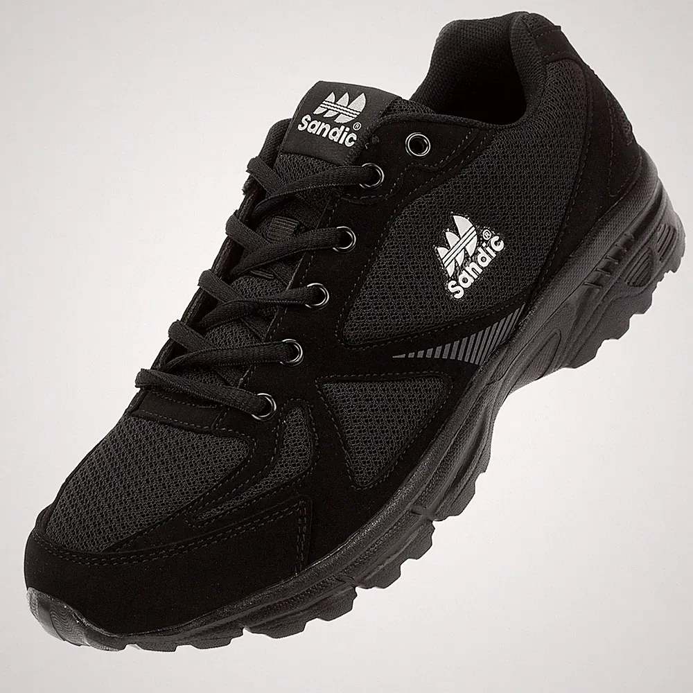 Übergröße Herren Sneaker Turnschuhe Sportschuhe Laufschuhe 20494 Schwarz Grau