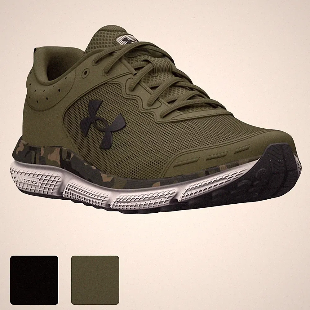 Under Armour Charged Assert 10 Camo (Herren Lauf- Schuhe)