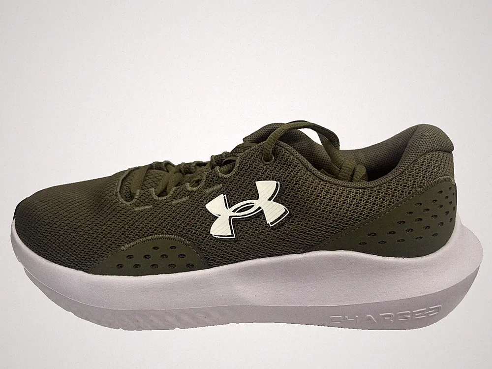 Under Armour Charged Surge 4 Herren Laufschuhe Marine Green UK 7.5 US 8.5 EU 42