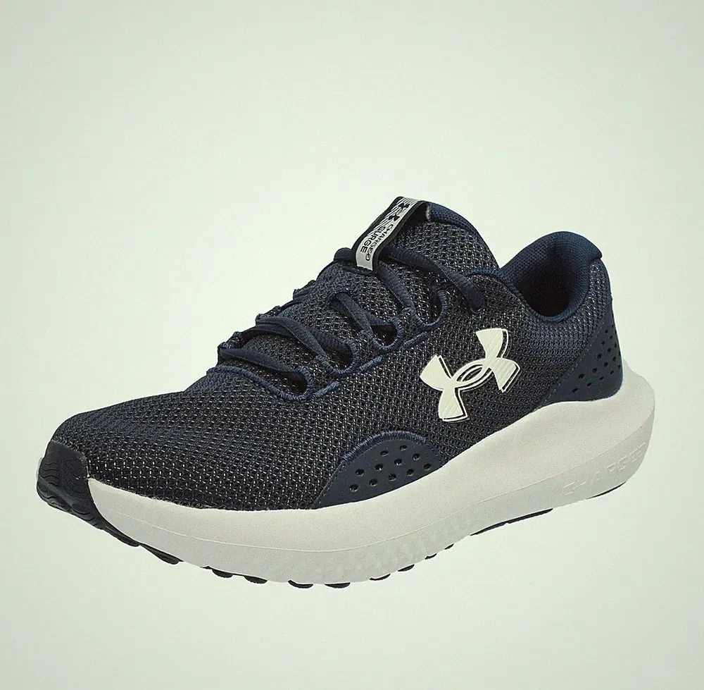 Under Armour Charged Surge 4 - Laufschuhe aus blauem Stoff - Größe 41 [8 US 2
