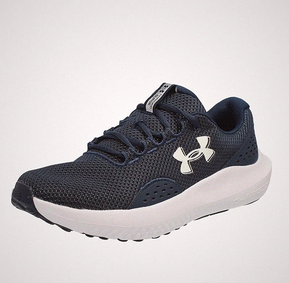 Under Armour Charged Surge 4 - Laufschuhe aus blauem Stoff - Größe 42,5