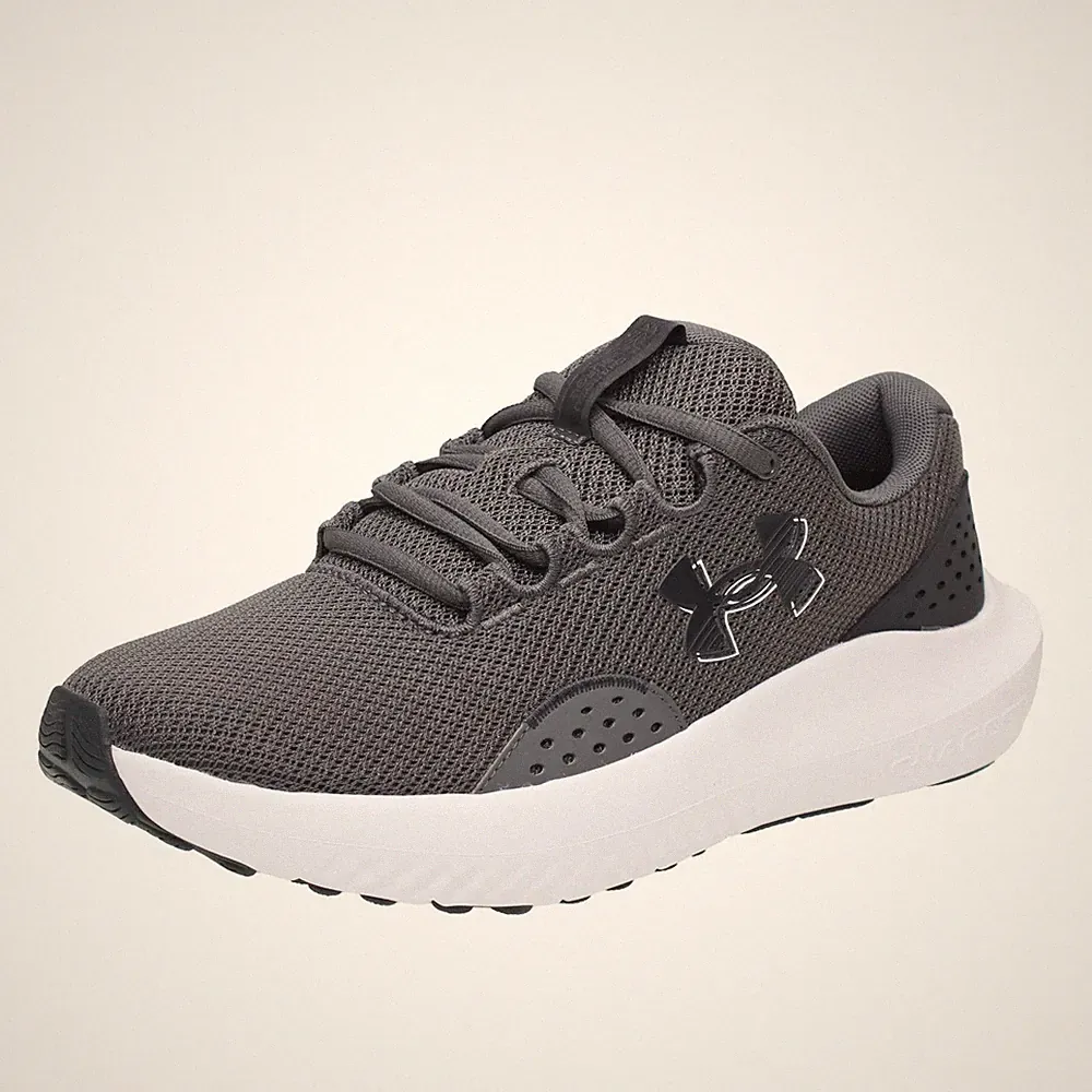 Under Armour Charged Surge 4 - Laufschuhe aus grauem Stoff - Herrenschuhe