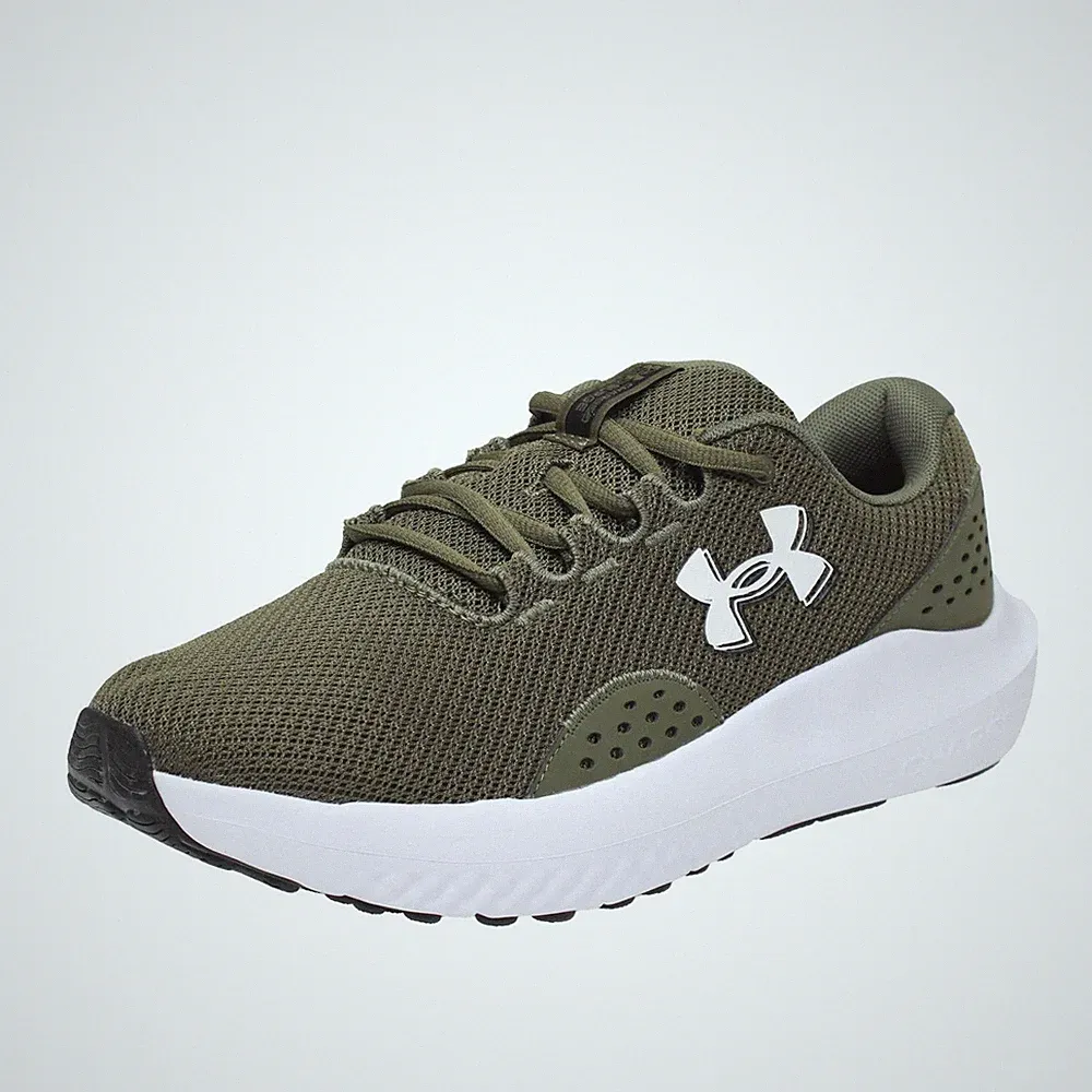 Under Armour Charged Surge 4 - Laufschuhe aus grünem Stoff - Größe 42,5 [9