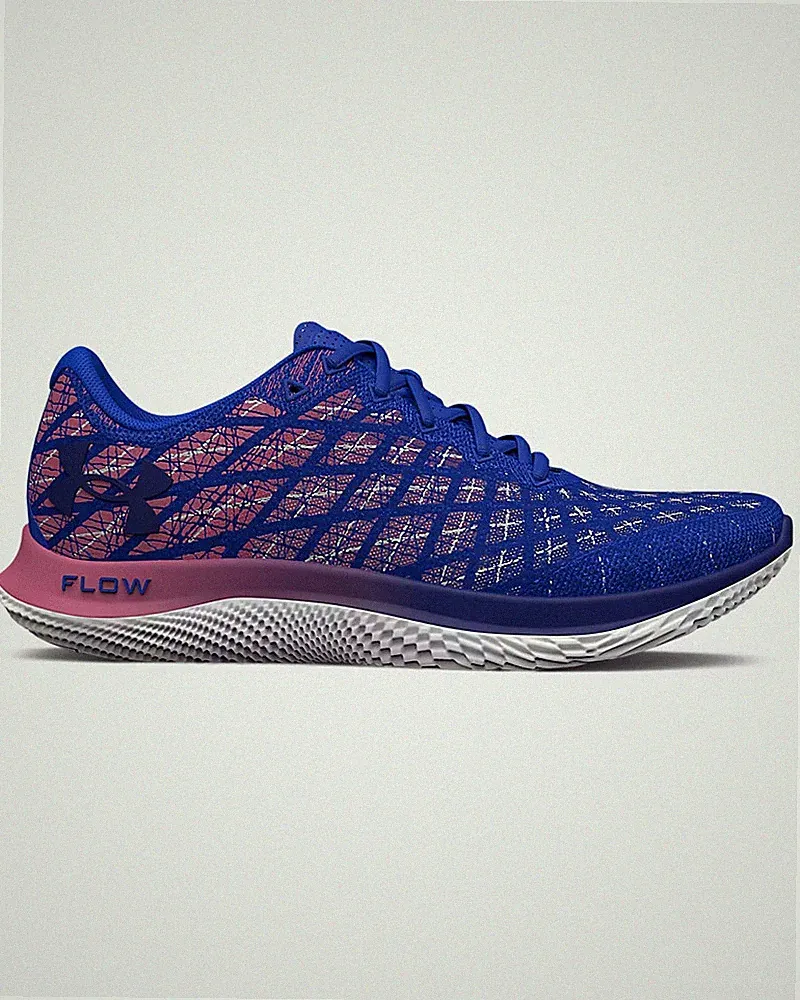 UNDER ARMOUR Flow Velociti Wind 2 Run Anywhere Herren Blau Turnschuhe UK 10