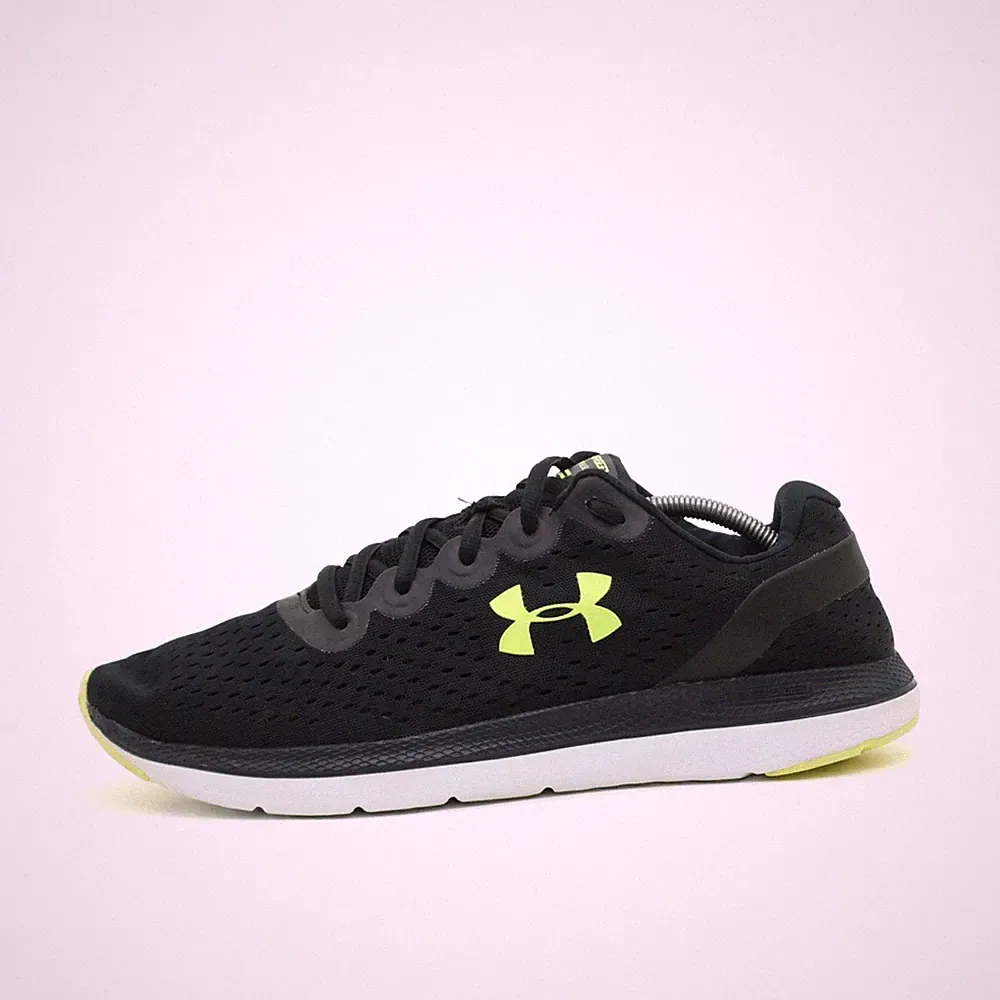 Under Armour Herren Charged Impulse Sneaker Schwarz Low-Top Laufschuhe EU 44.5