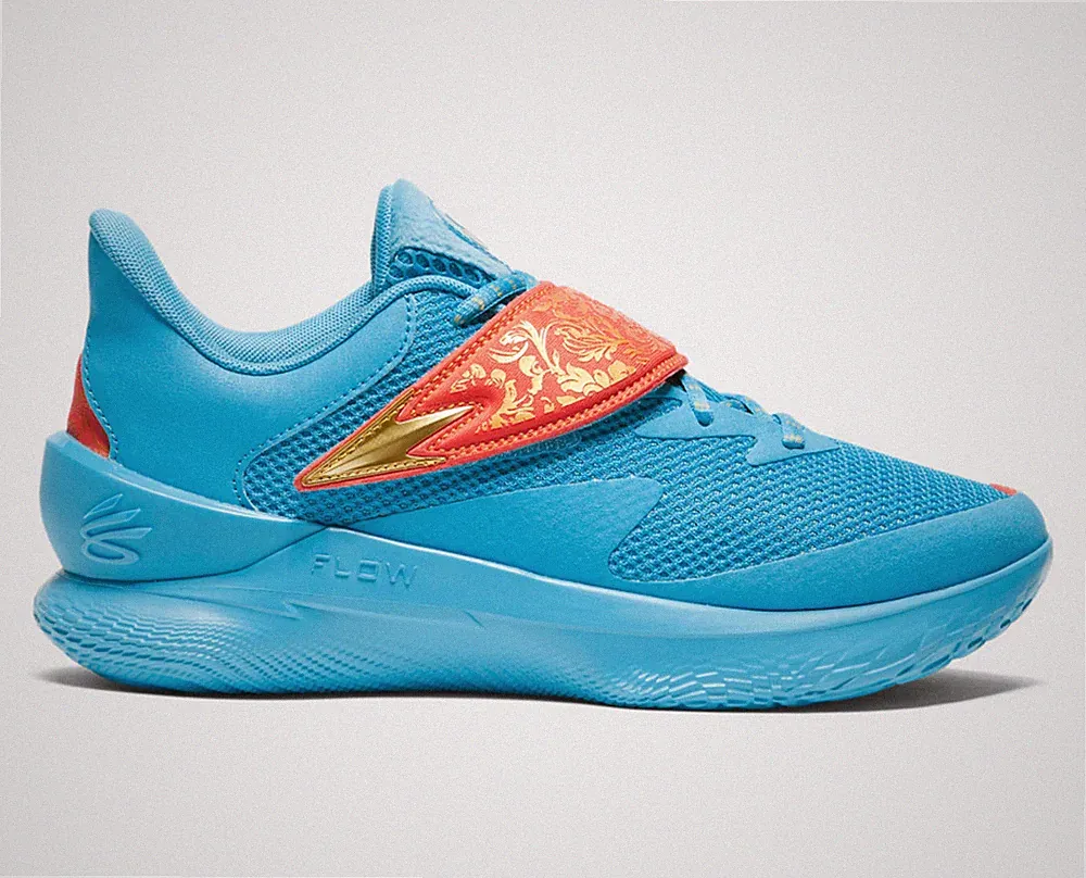 Under Armour Herren Curry Fox 1 "Happy Fox Day" Basketball leichte Schuhe blau
