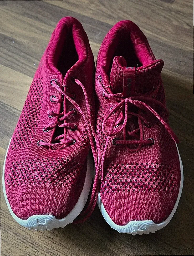 Under Armour herren Laufschuhe Sneaker Rapid 1297445-008 Größe 43 rot red leicht