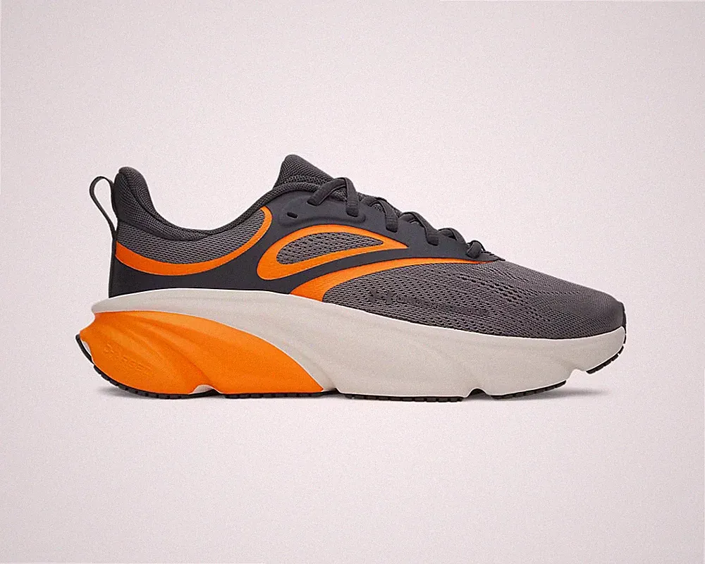 Under Armour Herren Laufschuhe UA Charged+ Rogue 6 schwarz/orange