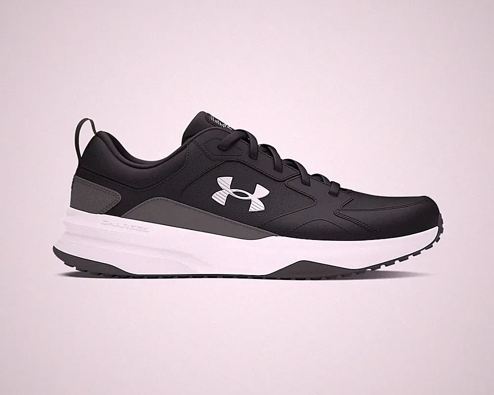 Under Armour Herren UA Charged Edge Trainingsschuhe schwarz/weiß