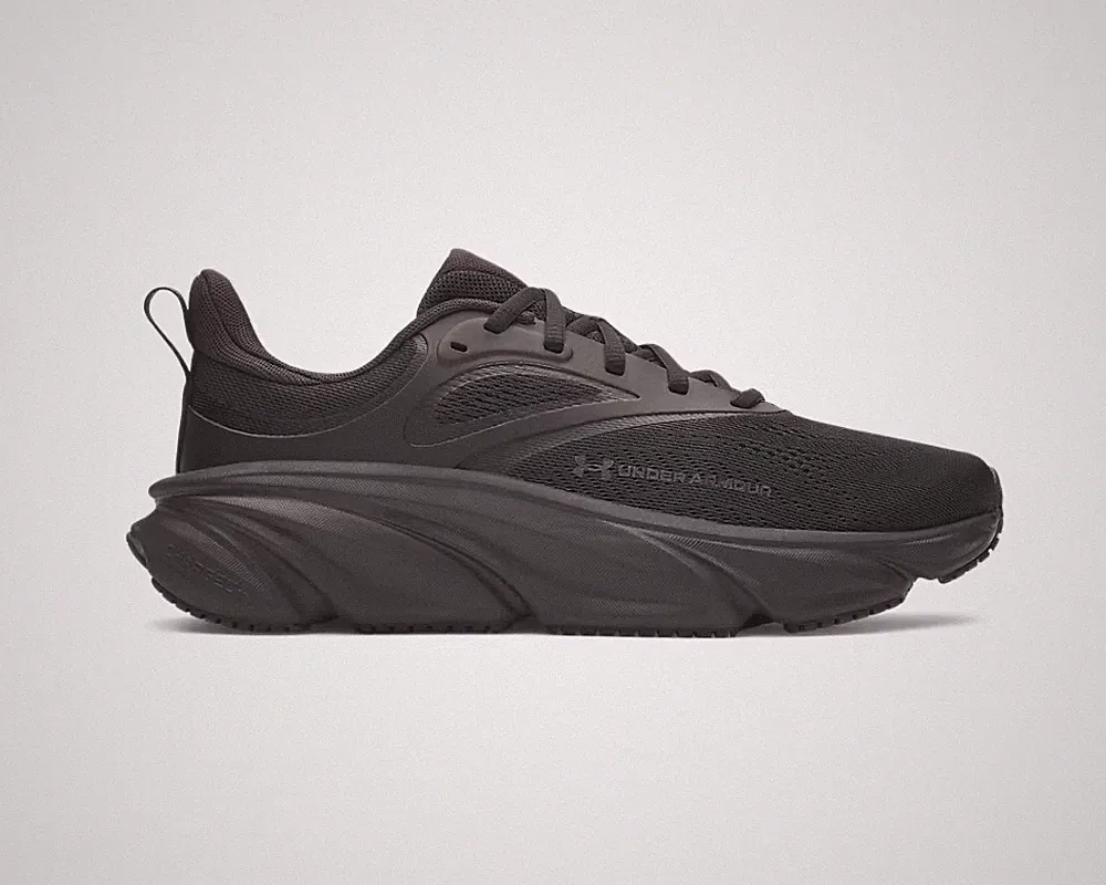 Under Armour Herren UA Charged+ Rogue 6 Laufschuhe schwarz