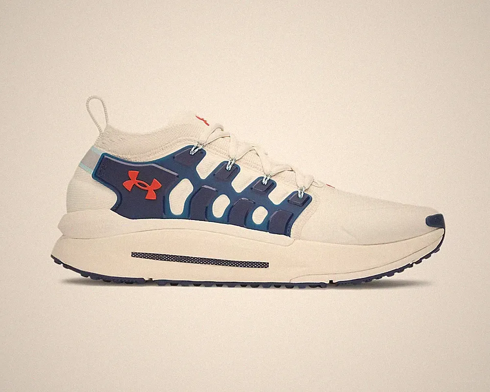 Under Armour Herren UA Phantom X Iconic Schuhe Stone/ Navy