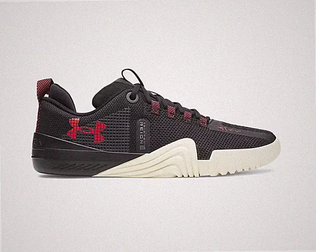 Under Armour Herren UA Reign 6 Trainingsschuhe schwarz/rot/winterweiß