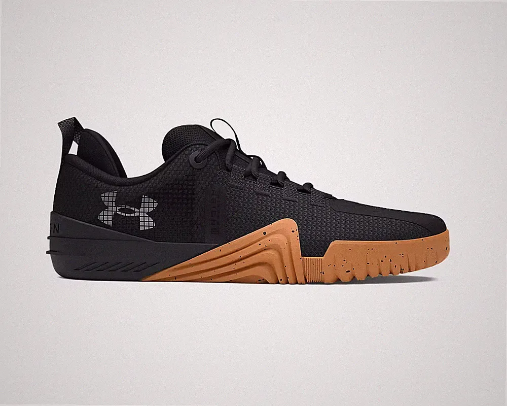 Under Armour Herren UA Reign 6 Trainingsschuhe schwarz/silber/gummi