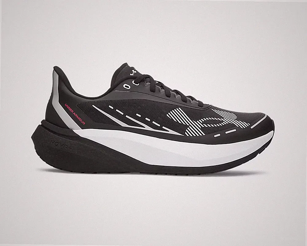 Under Armour Herren UA Velociti Distance Laufschuhe schwarz/weiß