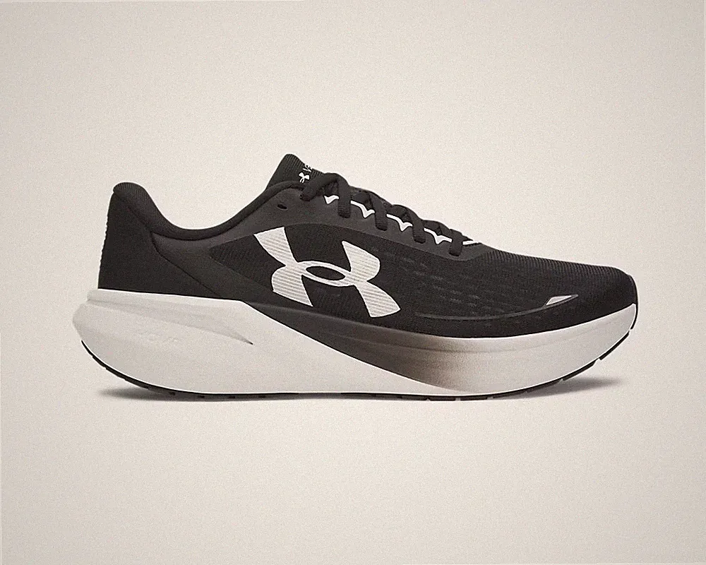 Under Armour Herren UA Velociti Pace Laufschuhe schwarz/weiß