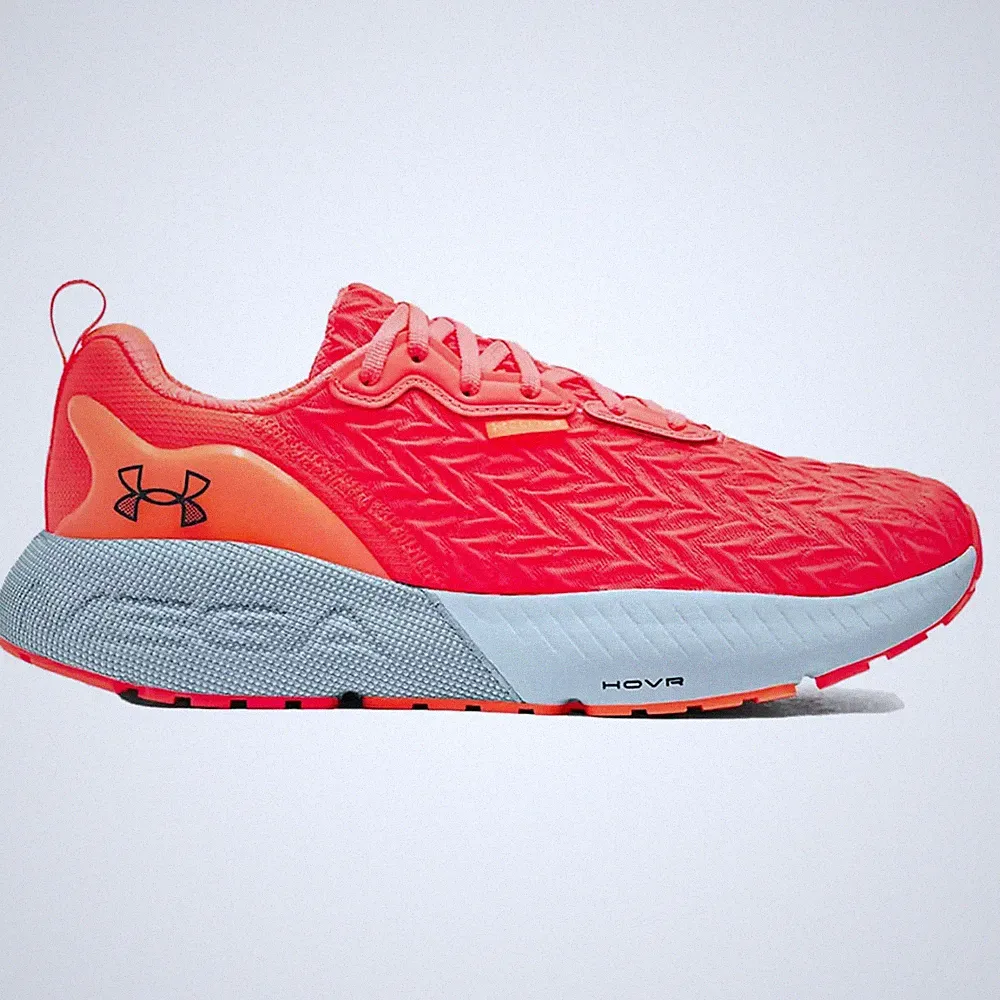 UNDER ARMOUR Hovr Mega 3 Clone Laufschuhe Pink Orange Größe UK 5,5