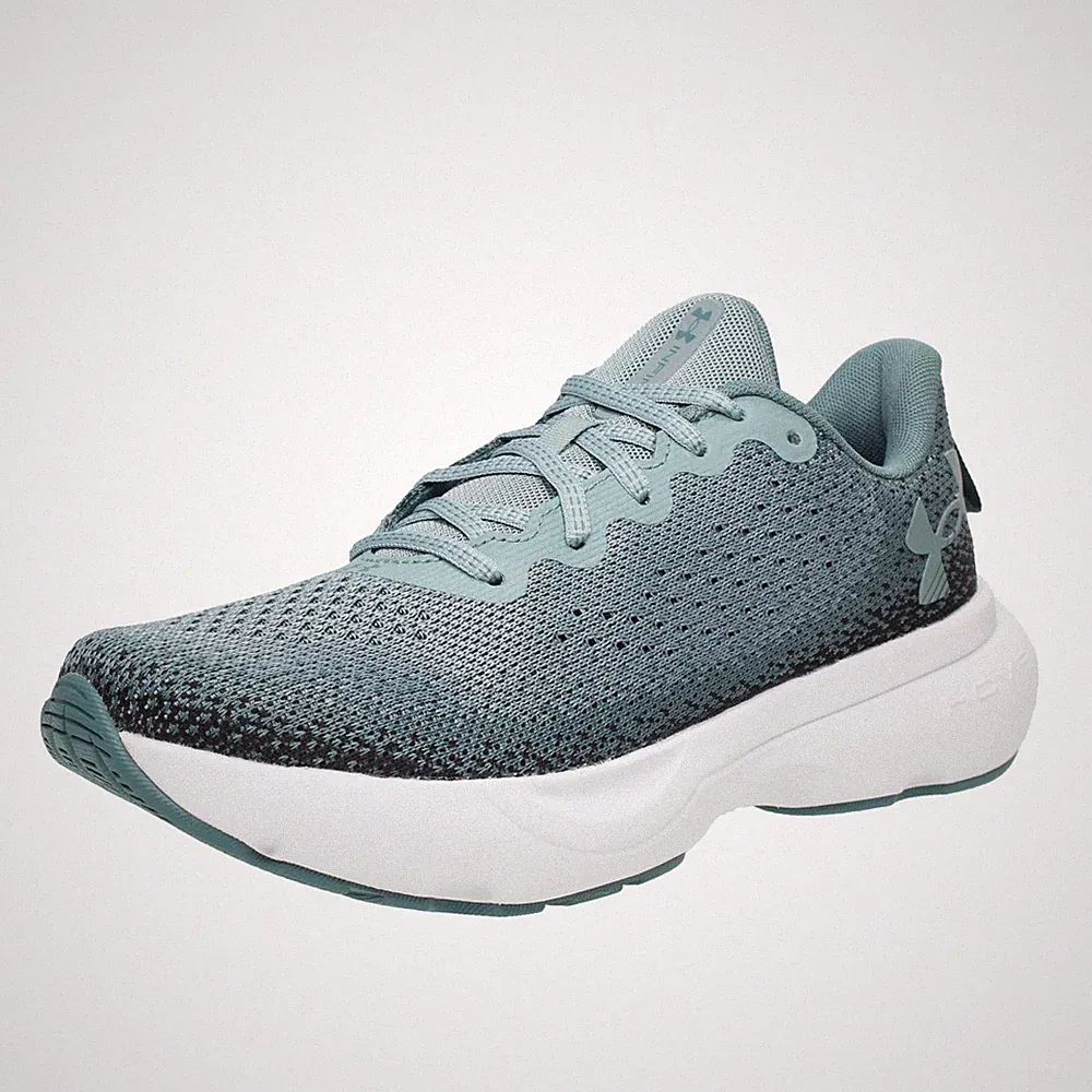 Under Armour Infinite - Laufschuhe aus grünem Stoff - Größe 40,5