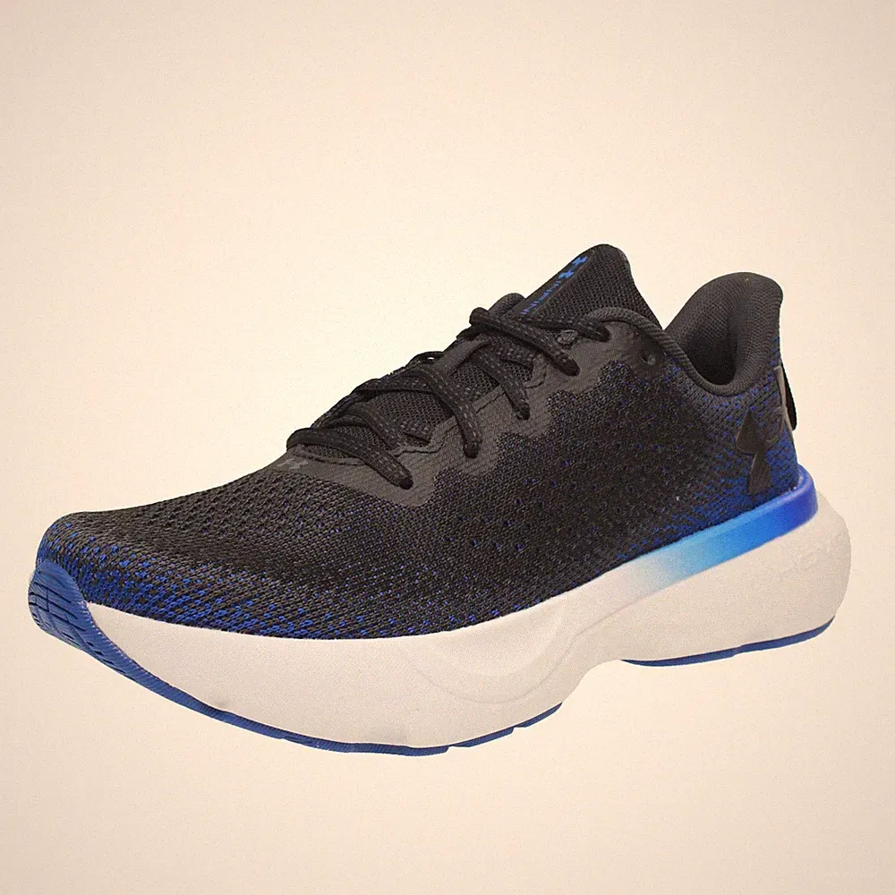 Under Armour Infinite - Laufschuhe aus schwarzem Stoff - Größe 46 [12 US 30cm]
