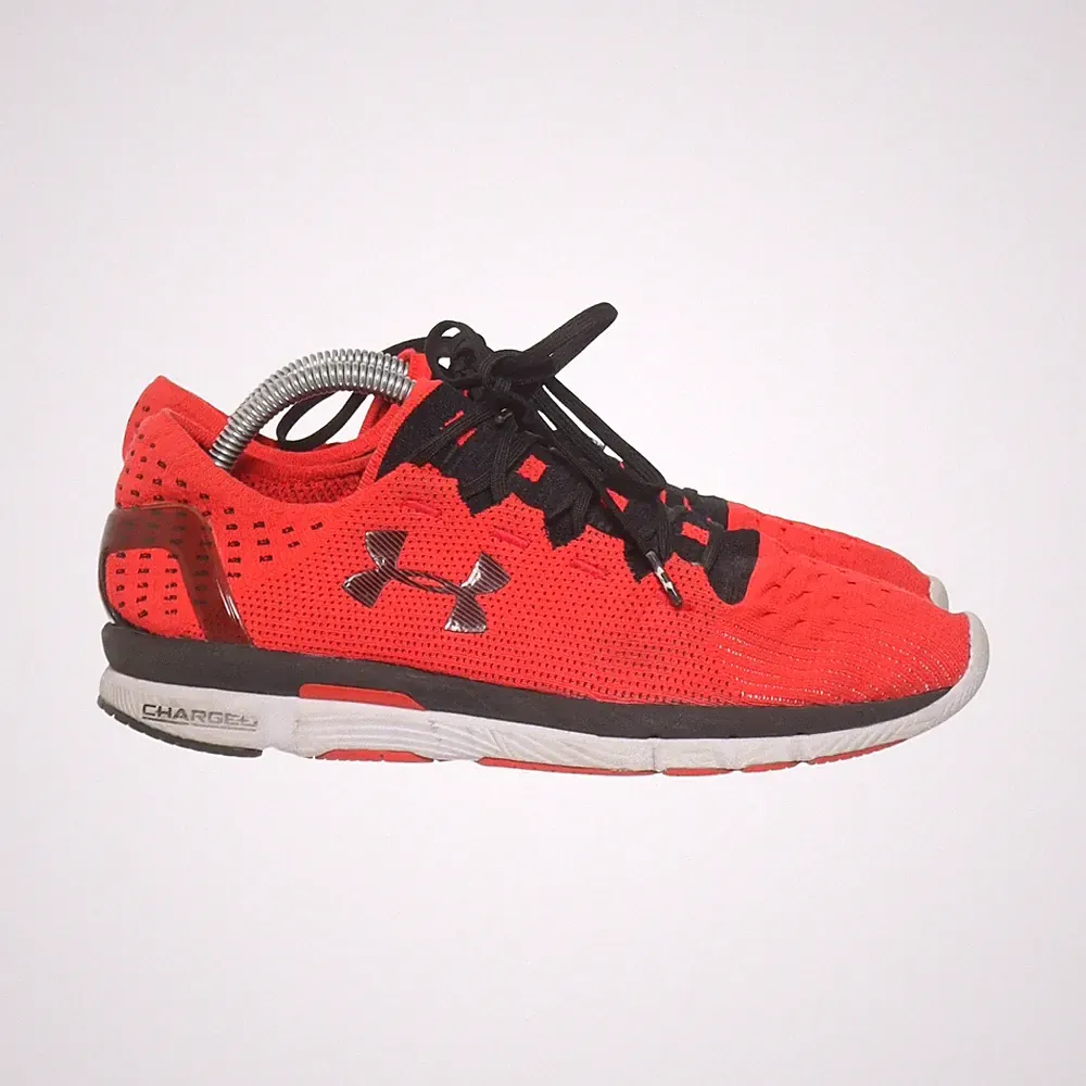 Under Armour, Laufschuhe, Größe: 43, Rot/Schwarz, Herren #3zc