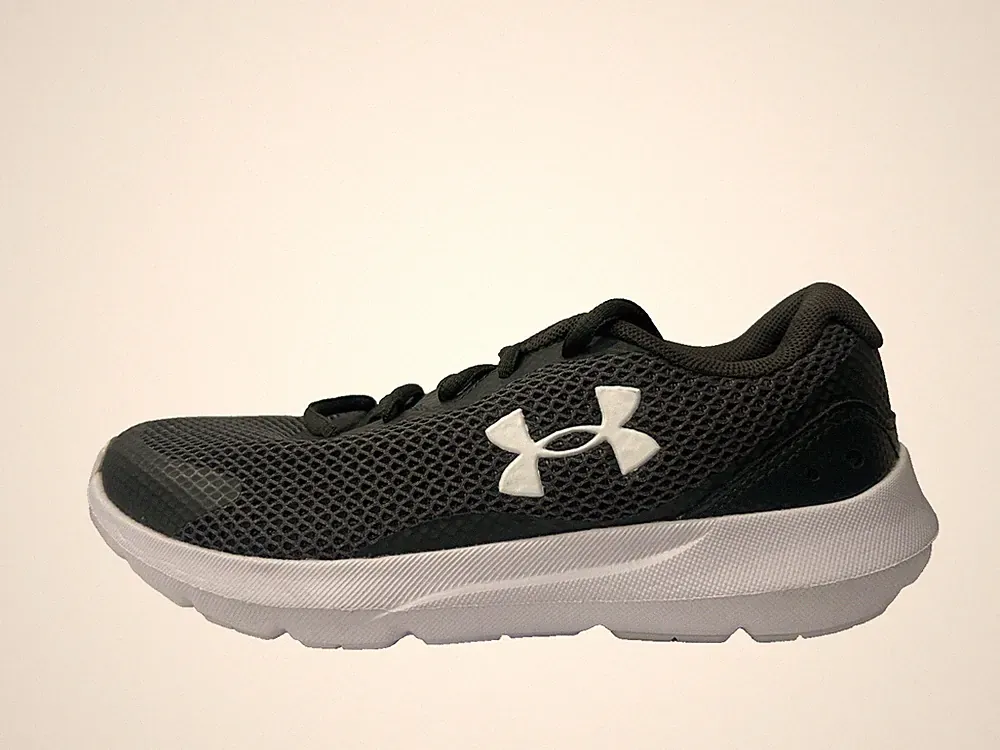Under Armour Surge 3 JR Sneaker Laufschuhe Grün EU 35.5 UK 3 US 3.5