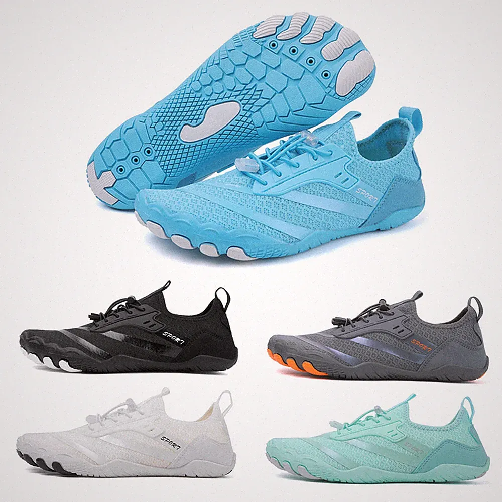 Unisex Barfußschuhe Rutschfeste Strandschuh Schuhe Laufschuhe Turnschuhe Sneaker