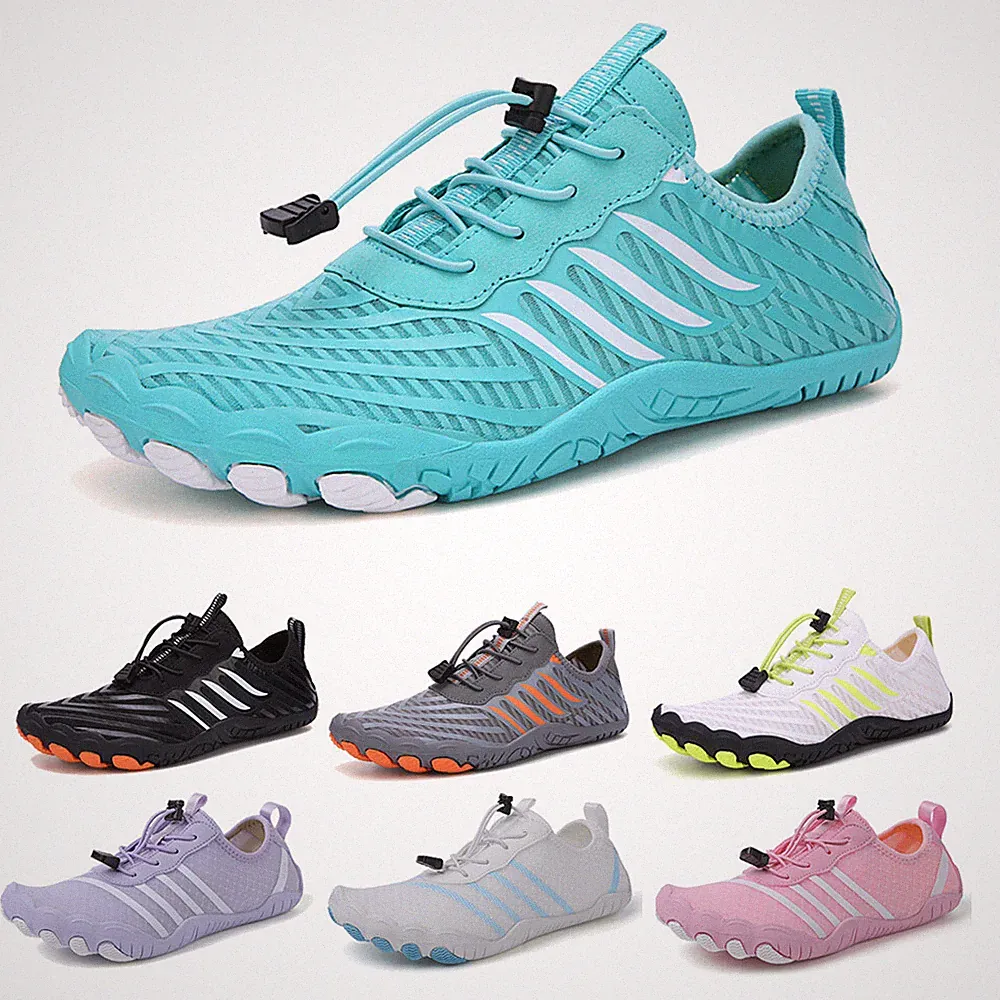 Unisex Barfußschuhe Rutschfeste Strandschuh Wasserschuhe Barfuß Schuhe Schnell
