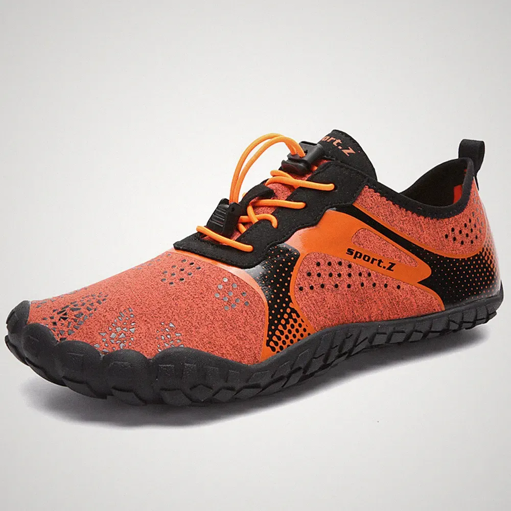 Unisex Barfußschuhe Ultraleicht Laufschuhe Turnschuhe Zehenschuhe Running Schuhe