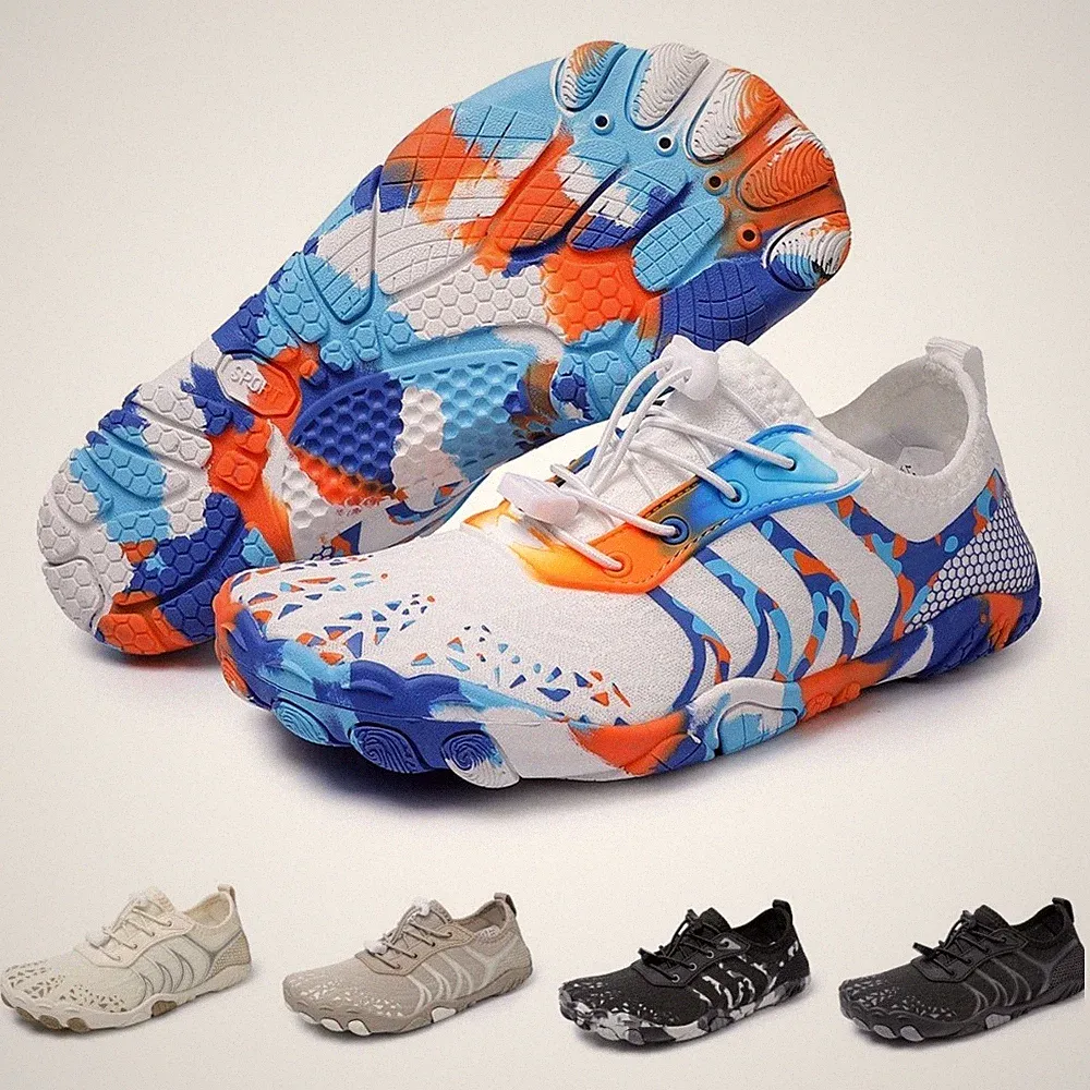 Unisex Barfußschuhe Wasserschuhe Badeschuhe Weich Traillaufschuhe Fitnessschuhe