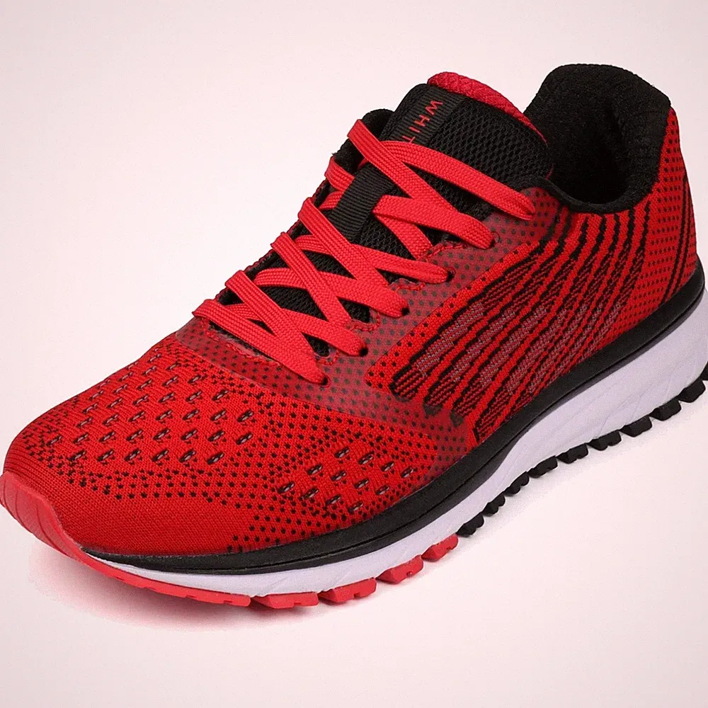 Unisex Laufschuhe Mesh Obermaterial Komfort Sportschuhe Größe 39 Running Sneaker