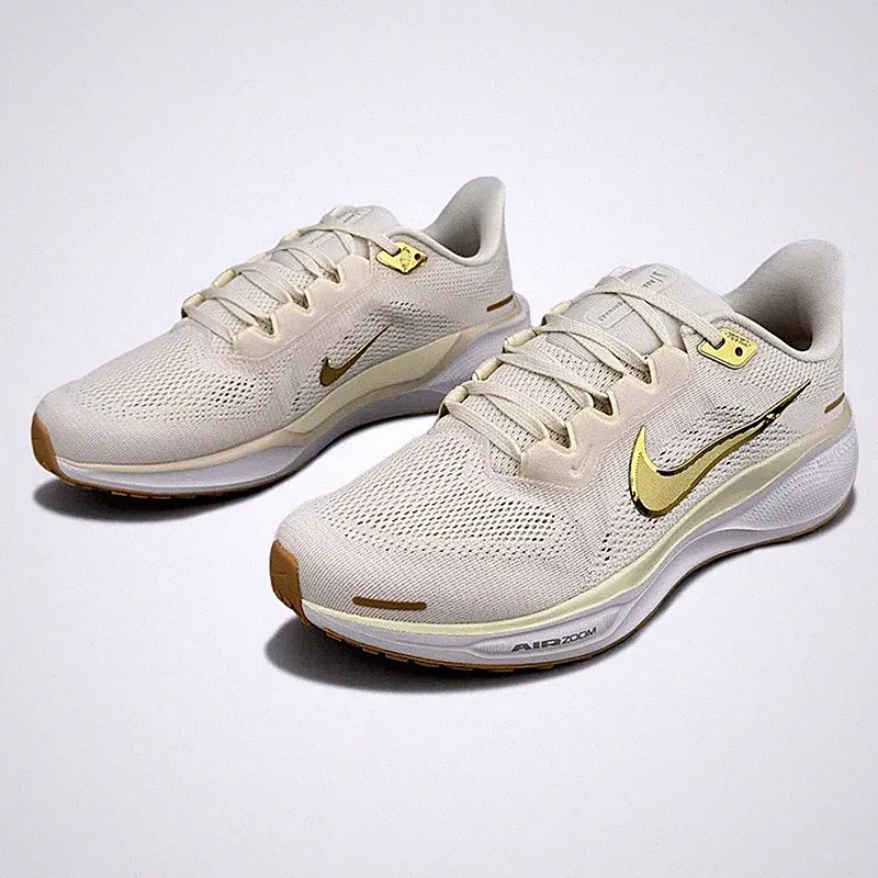 Unisex Nike Air Zoom Pegasus 41 Phantom Laufschuhe Metallic-Gold Sneaker