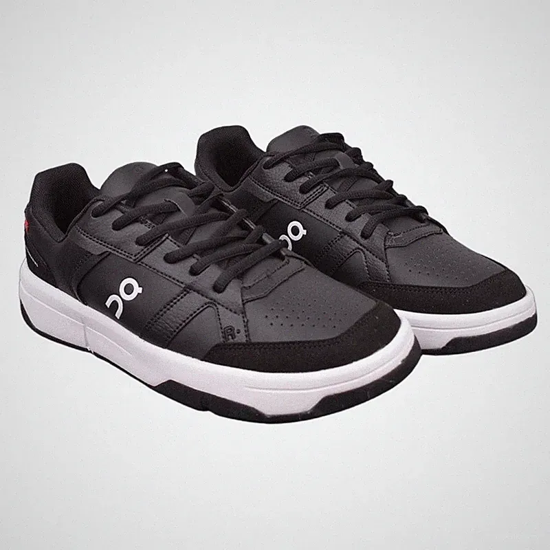 Unisex THE ROGER Clubhouse Schwarze Laufschuhe Low-Top Freizeit-Sneaker EU36-45