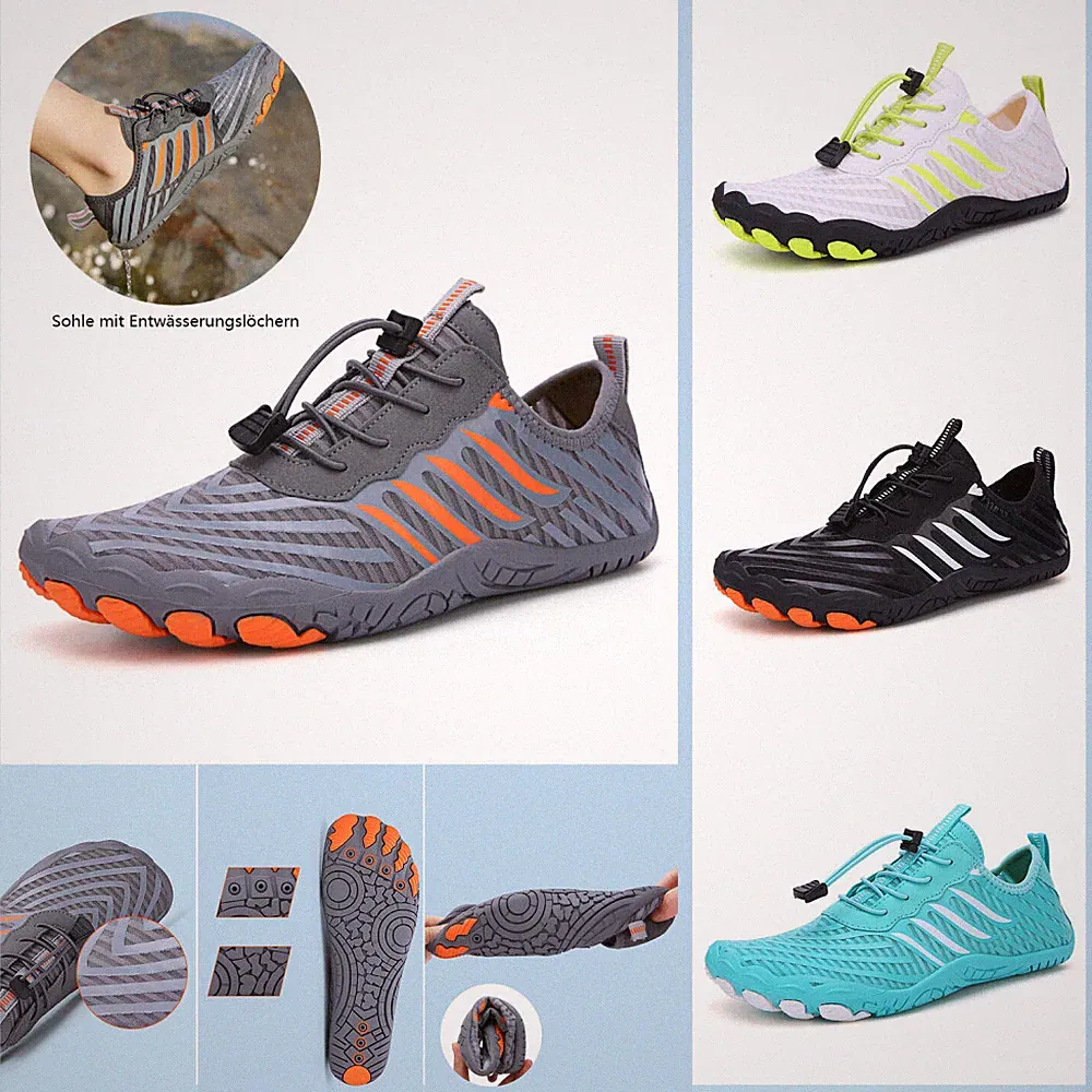 Unisex Wasserdicht Laufschuhe Turnschuhe Ultraleicht Barfußschuhe Schuhe 36-46