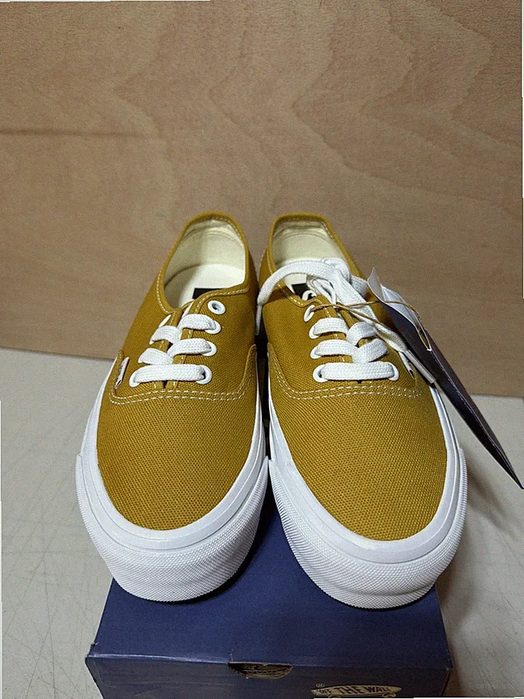 Vans Authentic LX Reissue 44 Harvest Gold VN0007QZBL2 Herren Schuhe Größe 4,5 NEU